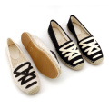 New Espadrille Flat Shoes canvas women